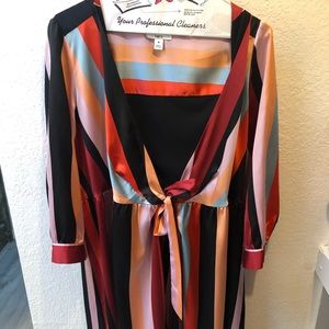 Beautiful Bar III Striped Dress. Like New!